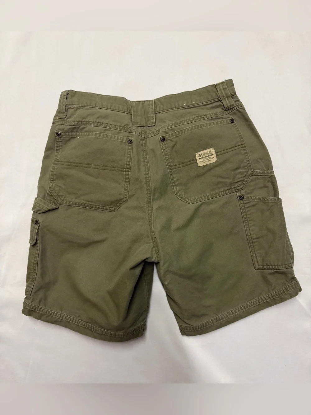 Columbia Men's Olive Utility Cargo Shorts